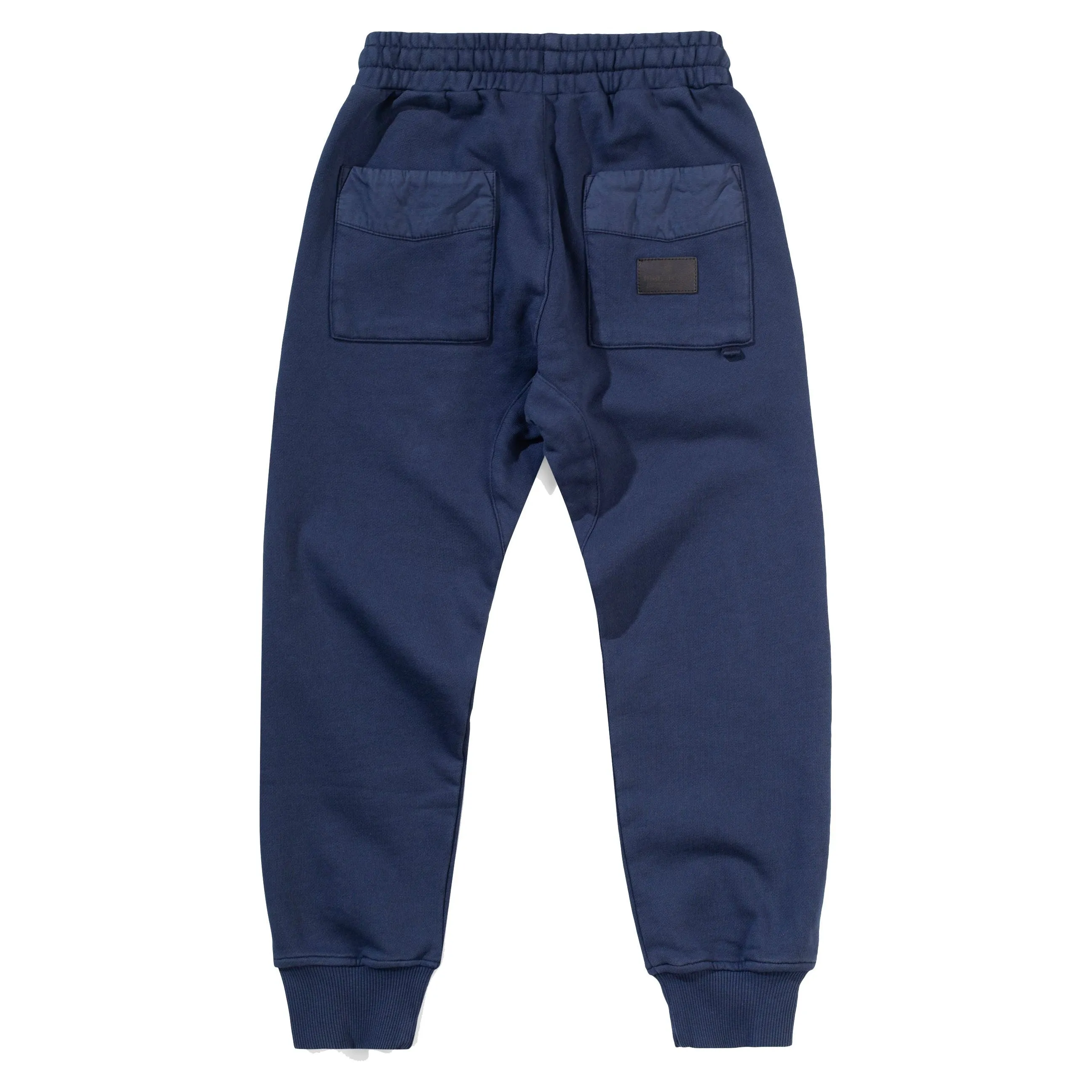Poplin Patch Pant - Wash Dk Denim