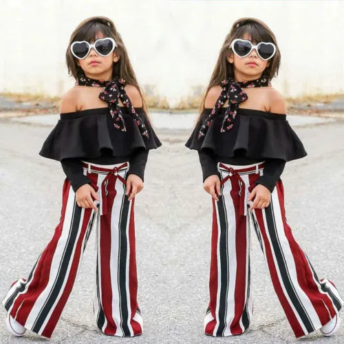 "Mini Marilyn" Girls 2-Piece Outfit Set