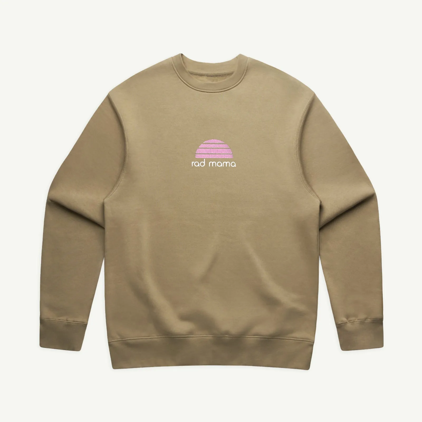 Rad Mama Oversized Longline Fleece Jumper