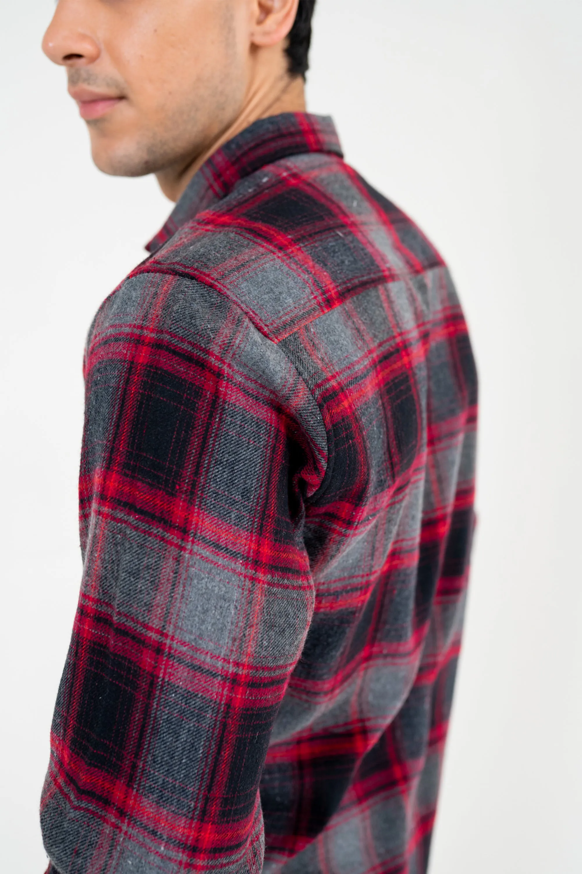 Red Woolen Shirt