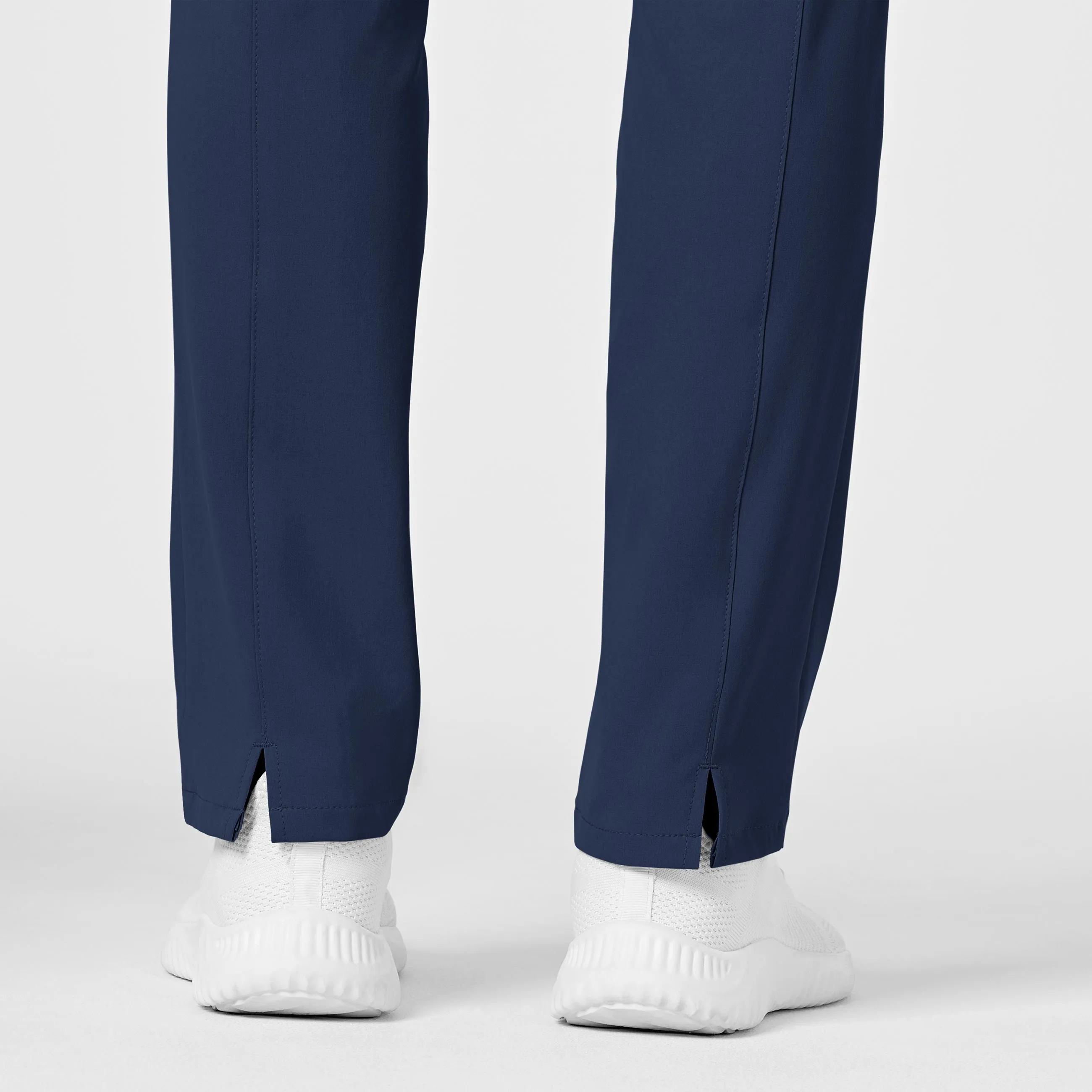 RENEW 5334 High Waist Slim Leg Scrub Pants Navy