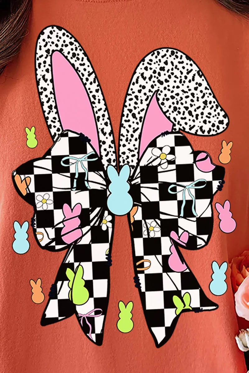 Retro Bunny Peeps Comfort Colors Adult Ring-Spun Cotton Tee