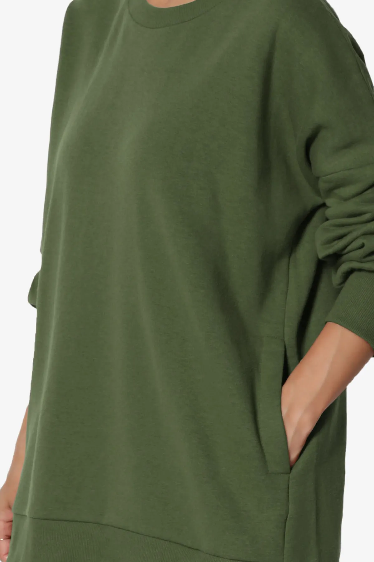 Revel Hi-Low Boyfriend Sweatshirts PLUS