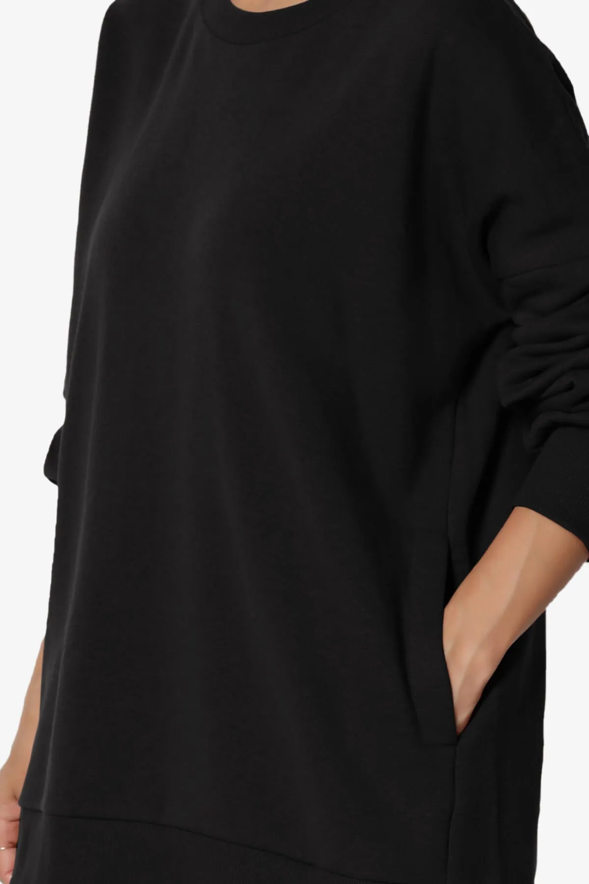Revel Hi-Low Boyfriend Sweatshirts PLUS