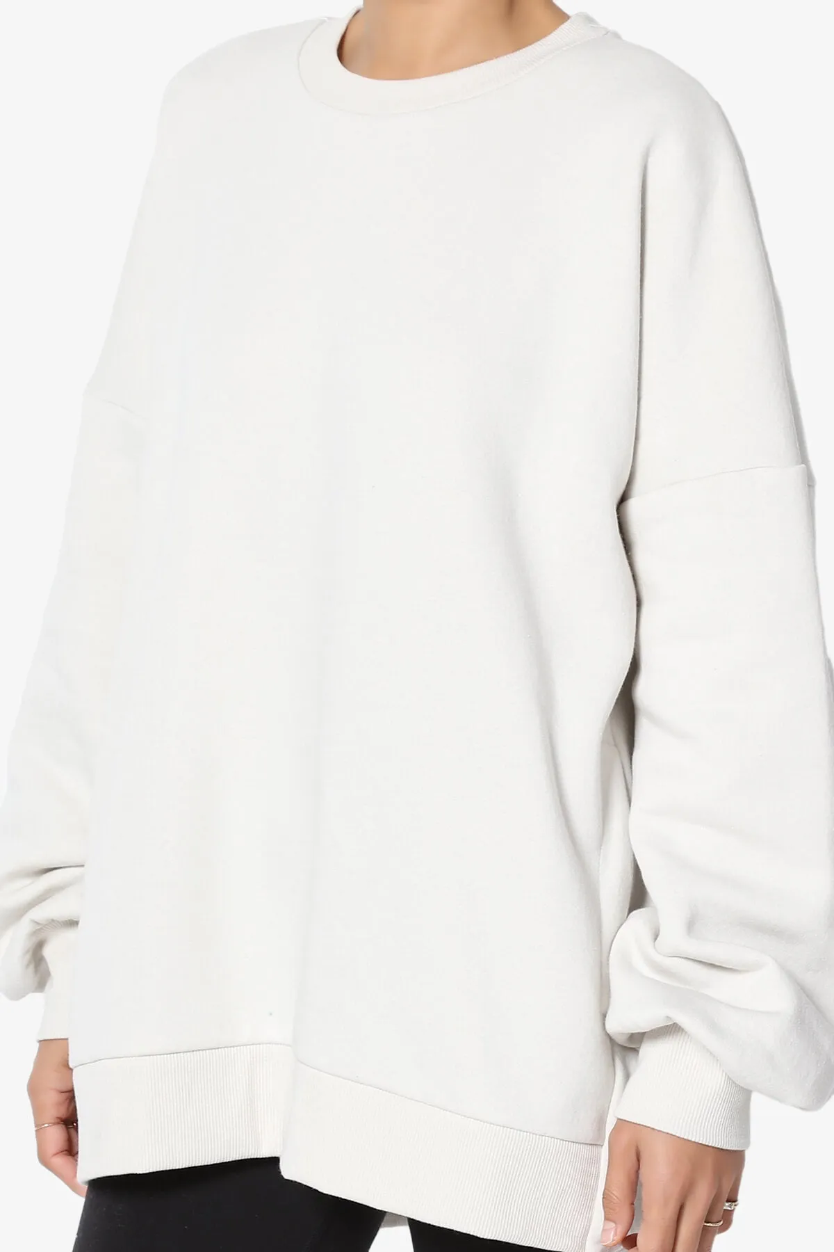 Revel Hi-Low Boyfriend Sweatshirts PLUS
