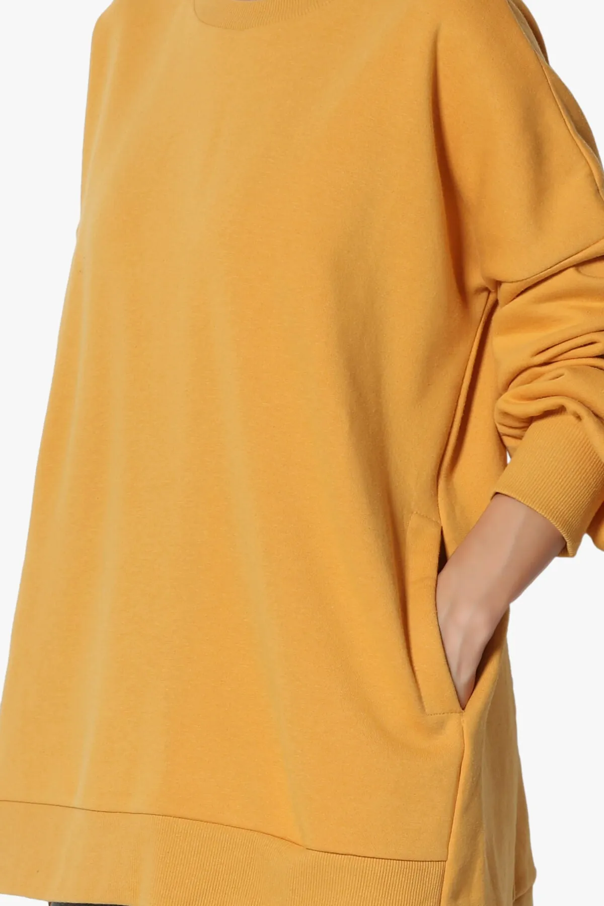 Revel Hi-Low Boyfriend Sweatshirts PLUS