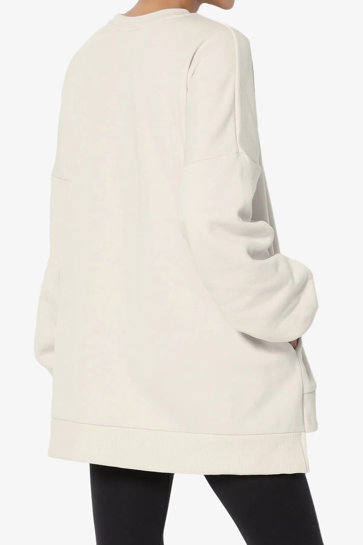 Revel Hi-Low Boyfriend Sweatshirts PLUS