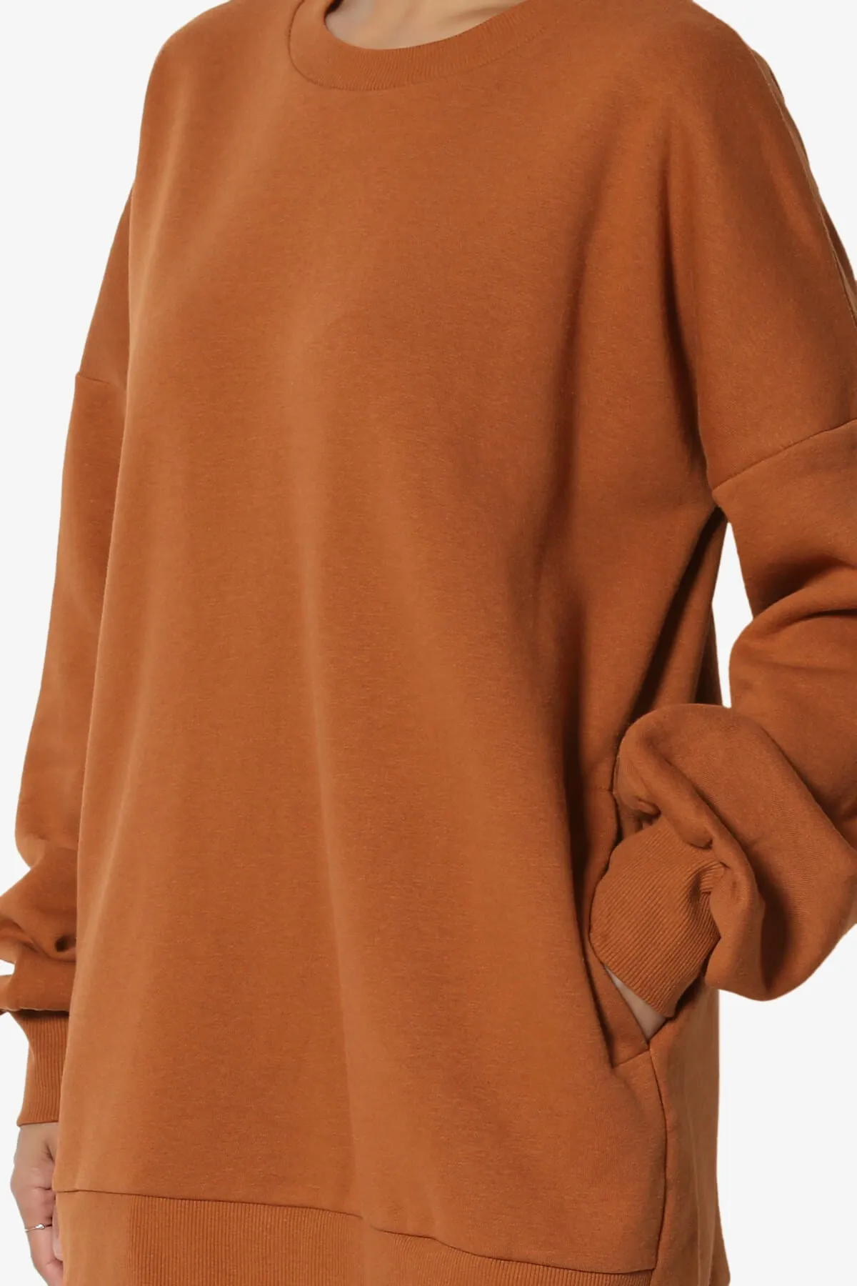 Revel Hi-Low Boyfriend Sweatshirts PLUS
