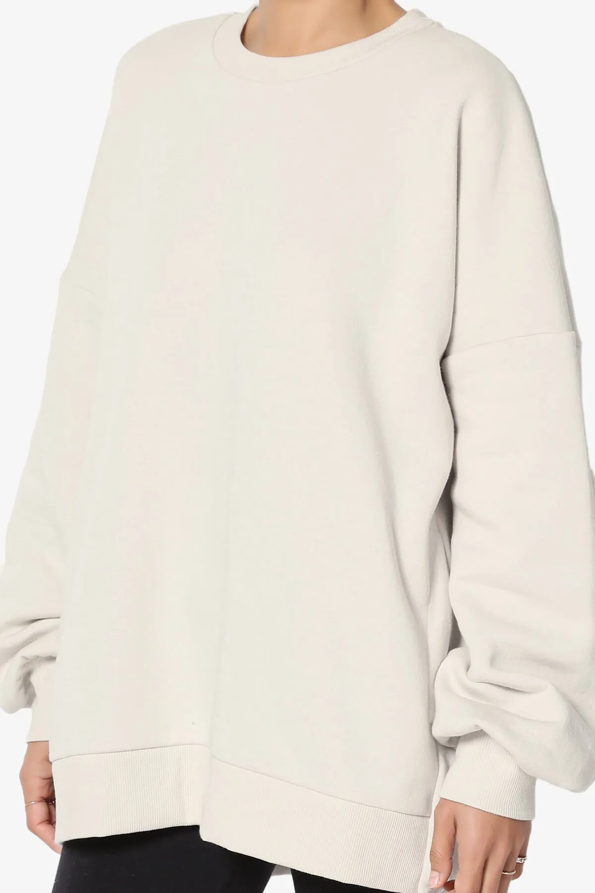 Revel Hi-Low Boyfriend Sweatshirts PLUS