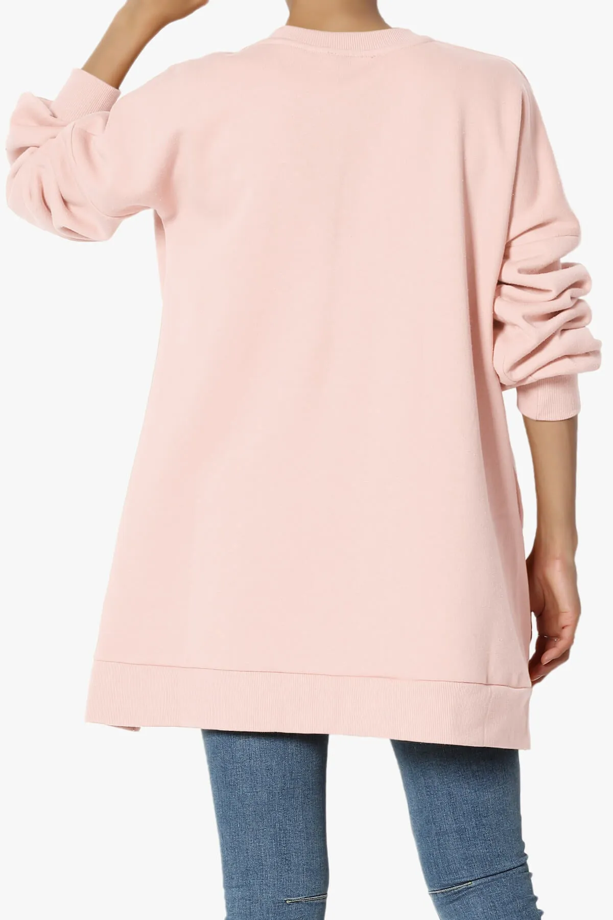 Revel Hi-Low Boyfriend Sweatshirts PLUS