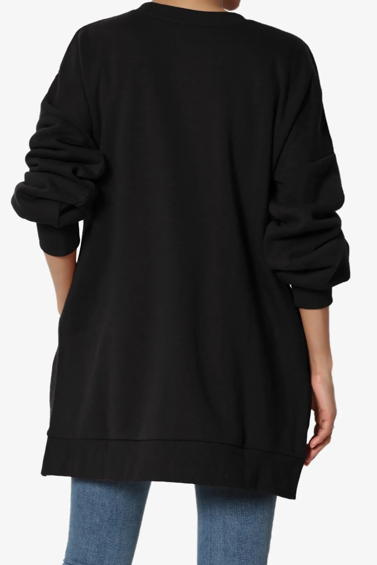 Revel Hi-Low Boyfriend Sweatshirts PLUS