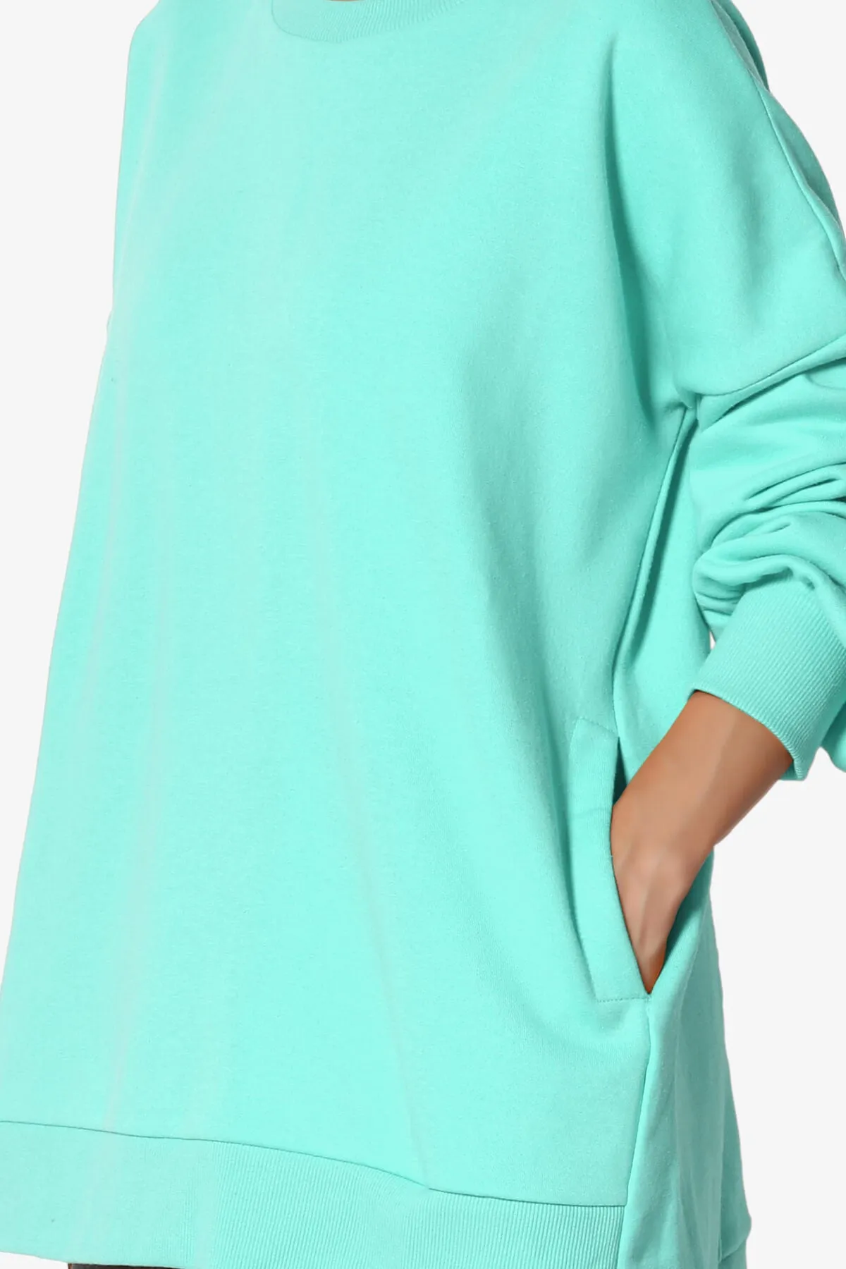 Revel Hi-Low Boyfriend Sweatshirts PLUS