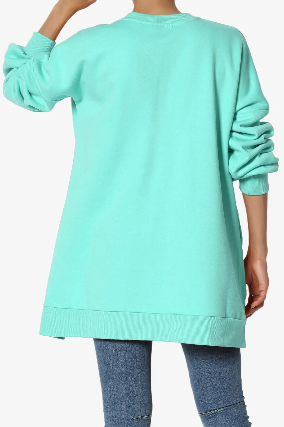 Revel Hi-Low Boyfriend Sweatshirts PLUS