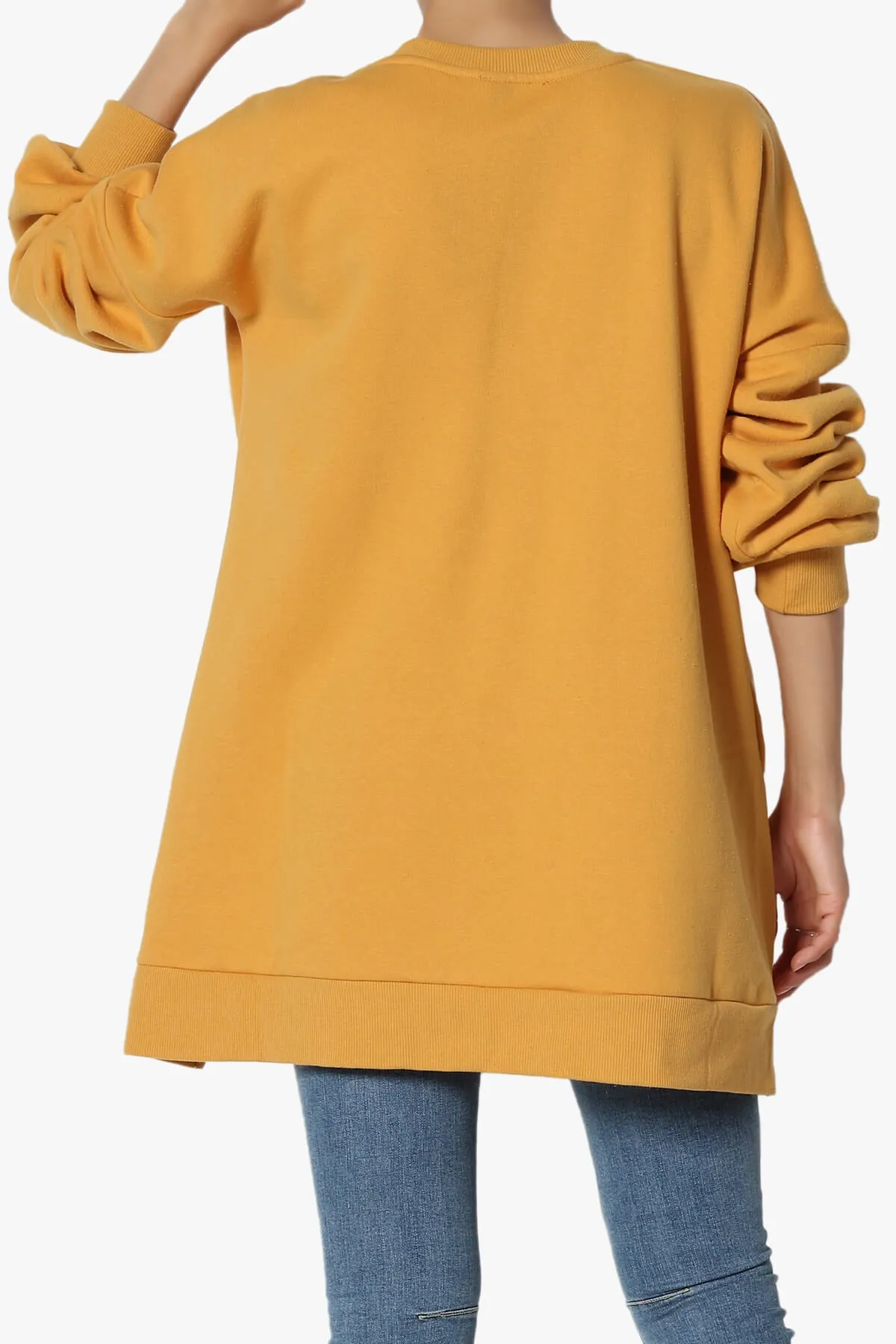 Revel Hi-Low Boyfriend Sweatshirts PLUS