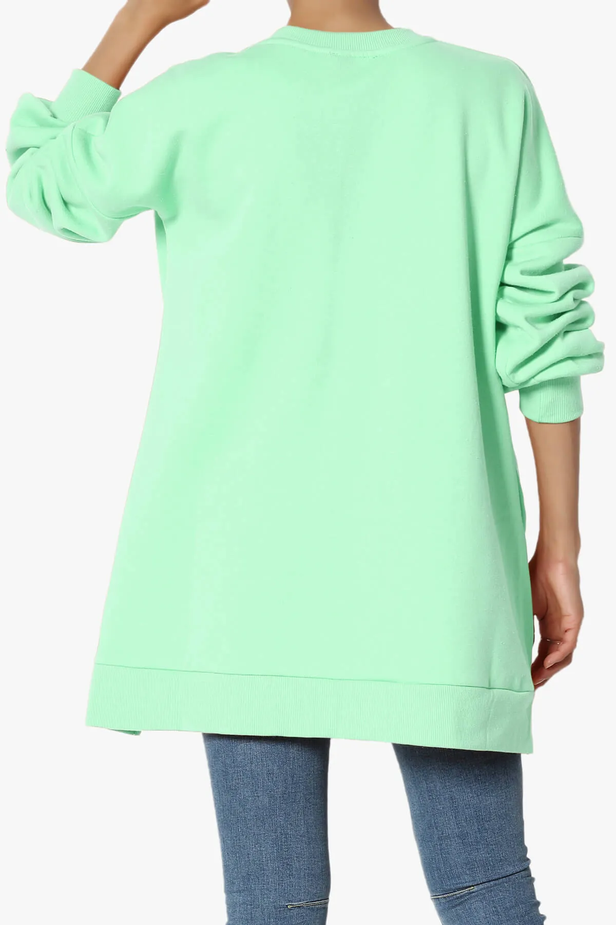 Revel Hi-Low Boyfriend Sweatshirts PLUS
