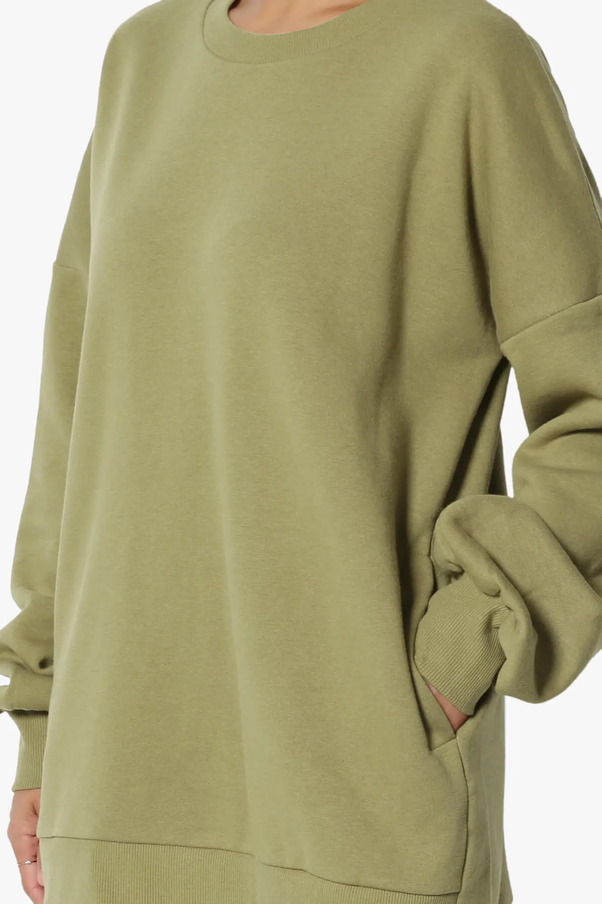 Revel Hi-Low Boyfriend Sweatshirts PLUS