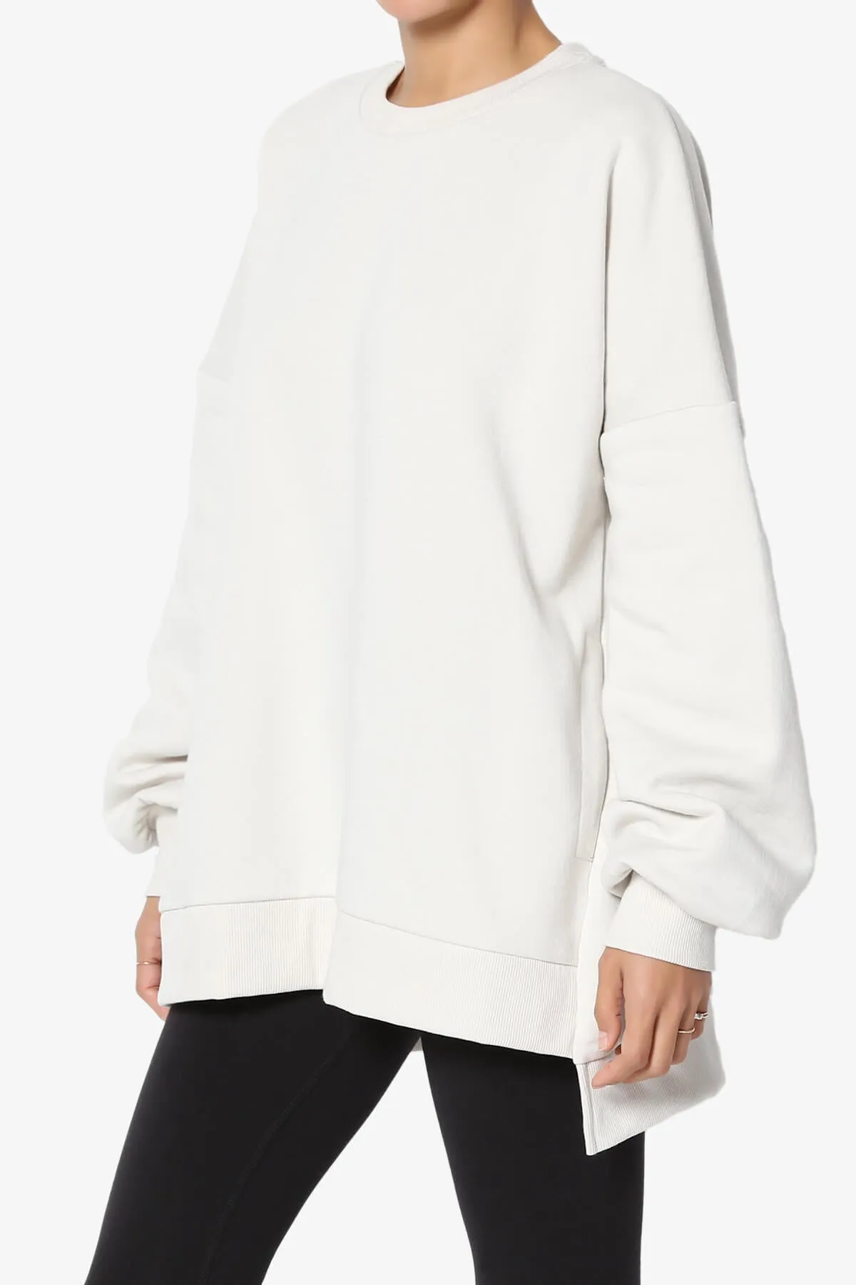 Revel Hi-Low Boyfriend Sweatshirts PLUS