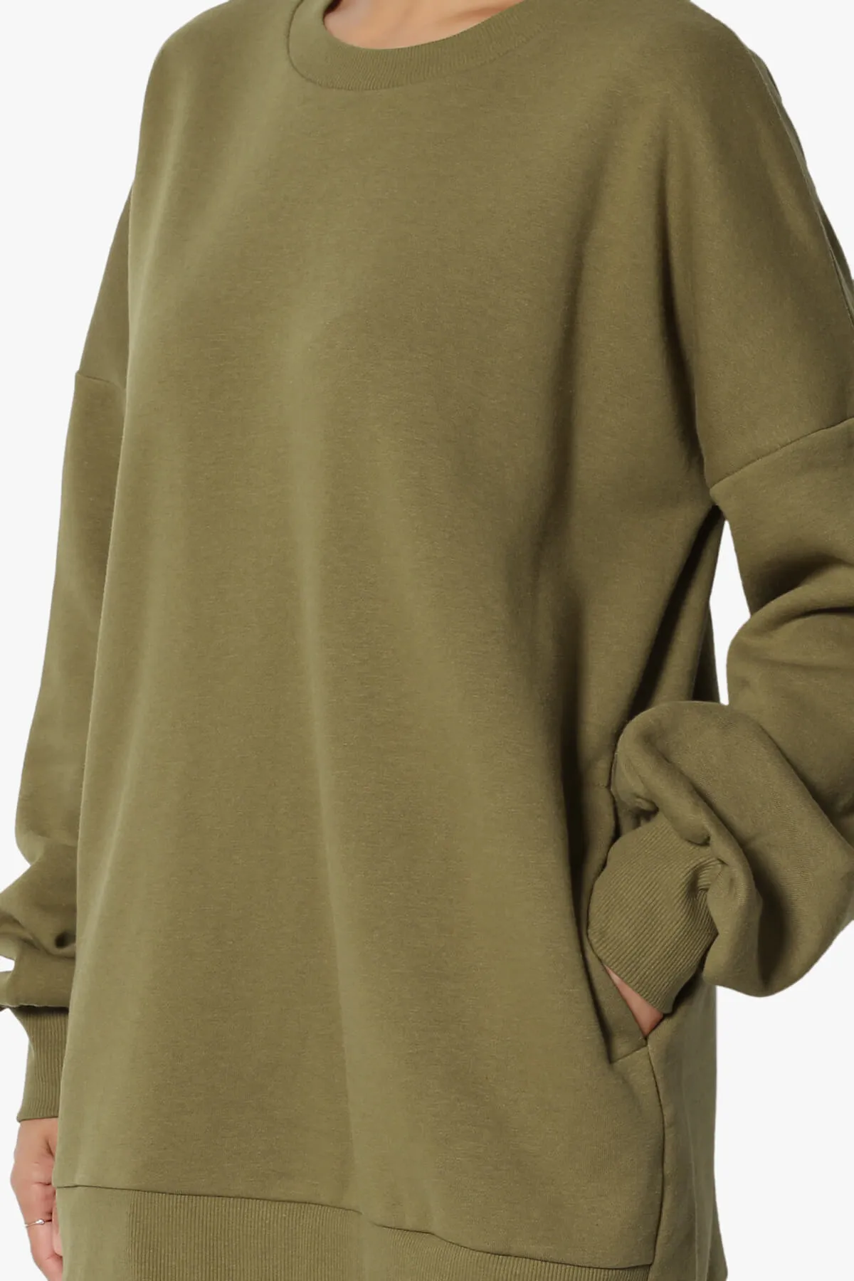 Revel Hi-Low Boyfriend Sweatshirts PLUS