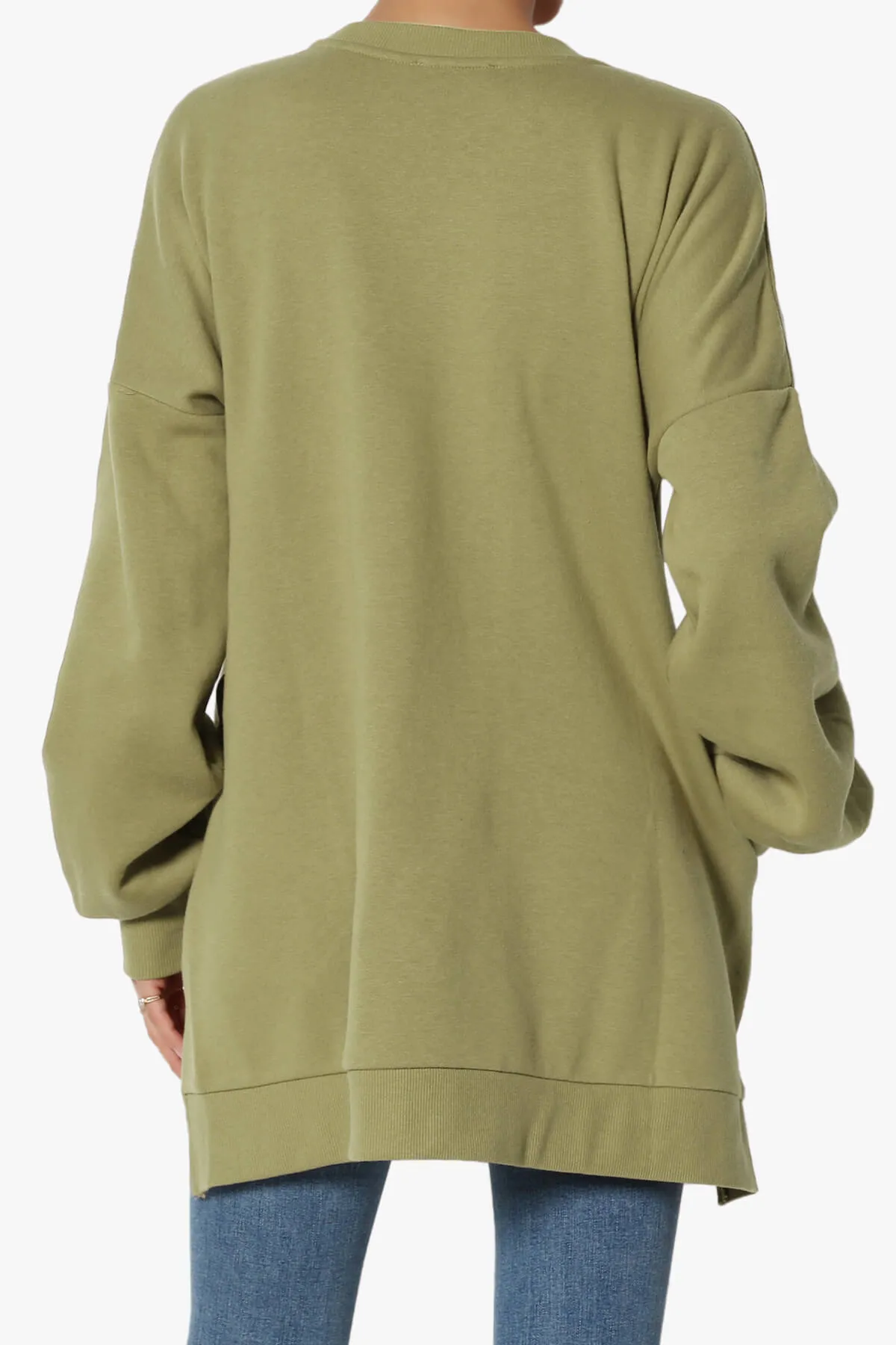 Revel Hi-Low Boyfriend Sweatshirts PLUS