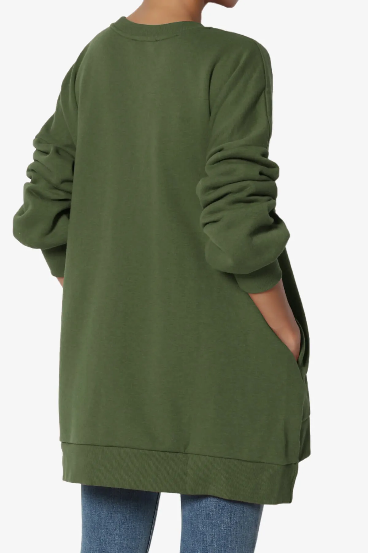 Revel Hi-Low Boyfriend Sweatshirts PLUS