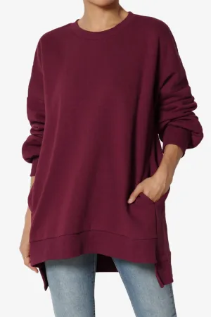 Revel Hi-Low Boyfriend Sweatshirts PLUS