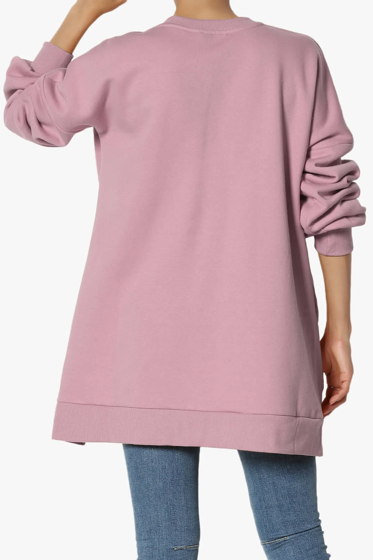 Revel Hi-Low Boyfriend Sweatshirts PLUS