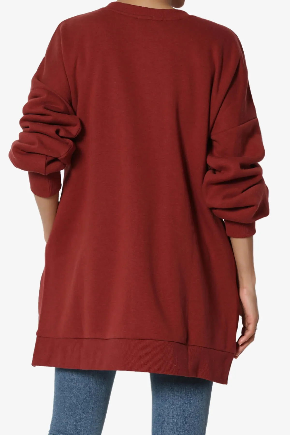Revel Hi-Low Boyfriend Sweatshirts PLUS