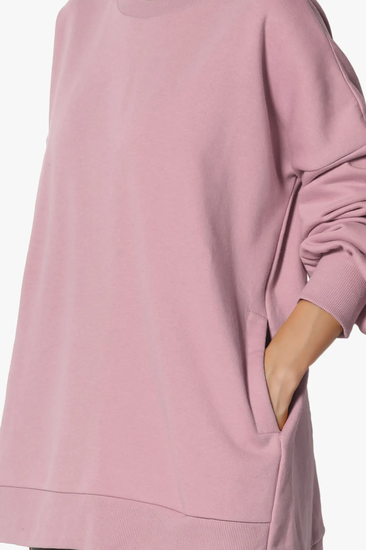 Revel Hi-Low Boyfriend Sweatshirts PLUS