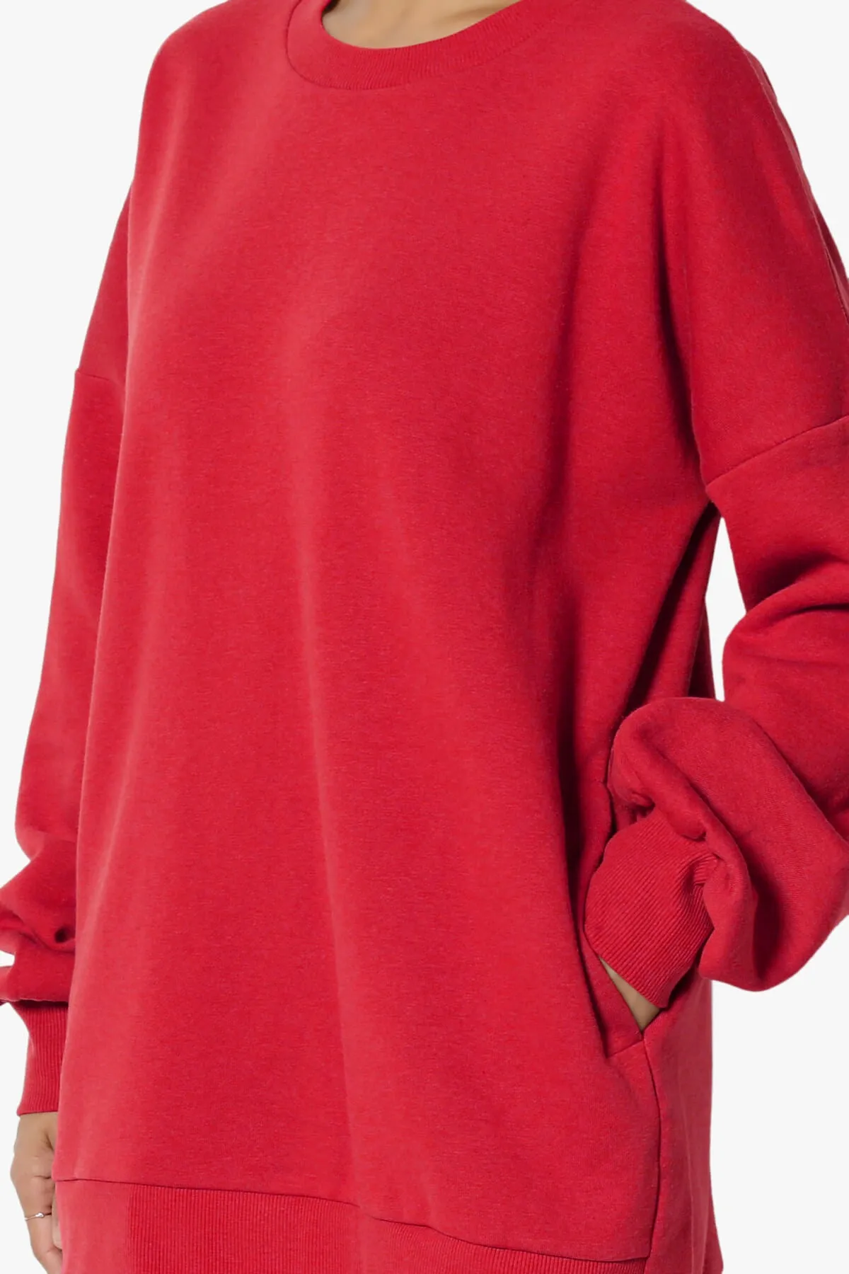 Revel Hi-Low Boyfriend Sweatshirts PLUS