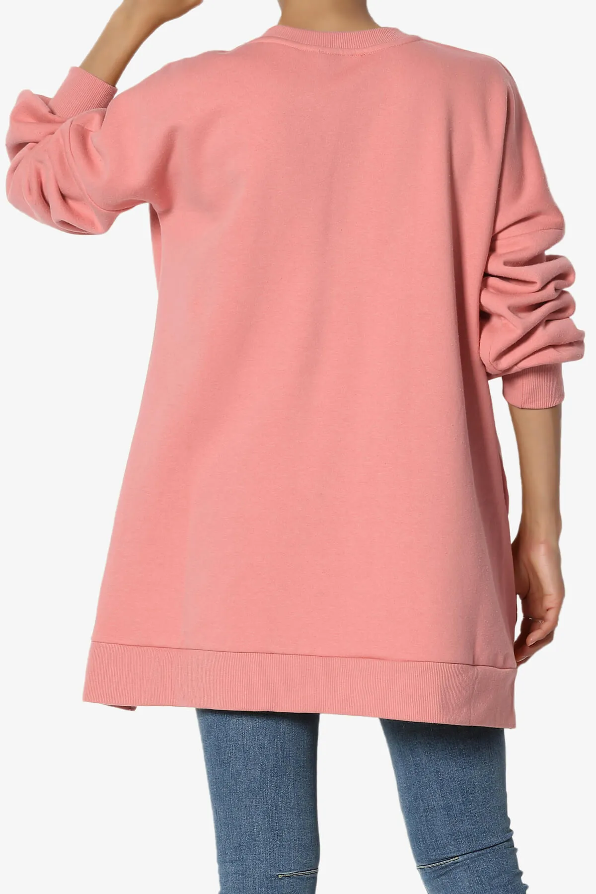 Revel Hi-Low Boyfriend Sweatshirts PLUS
