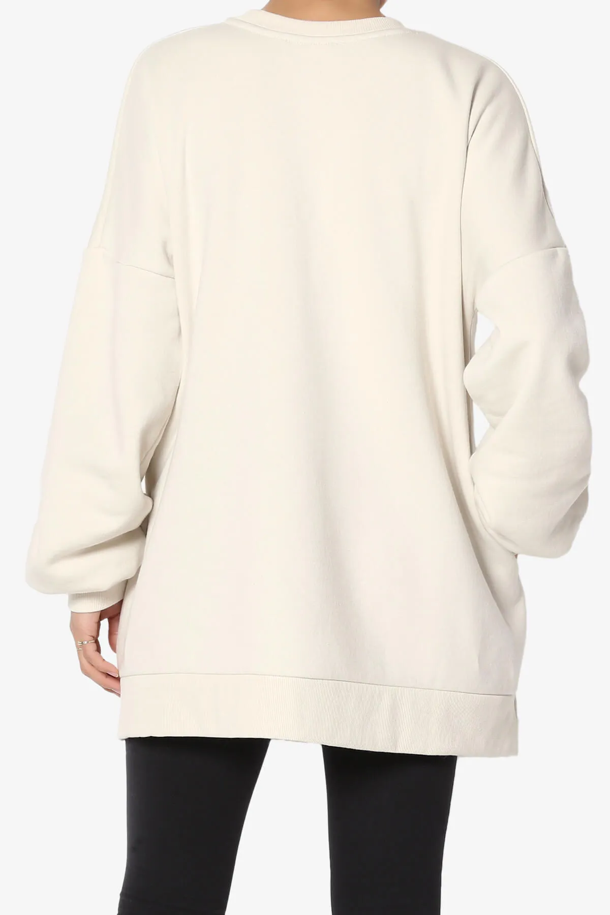Revel Hi-Low Boyfriend Sweatshirts PLUS