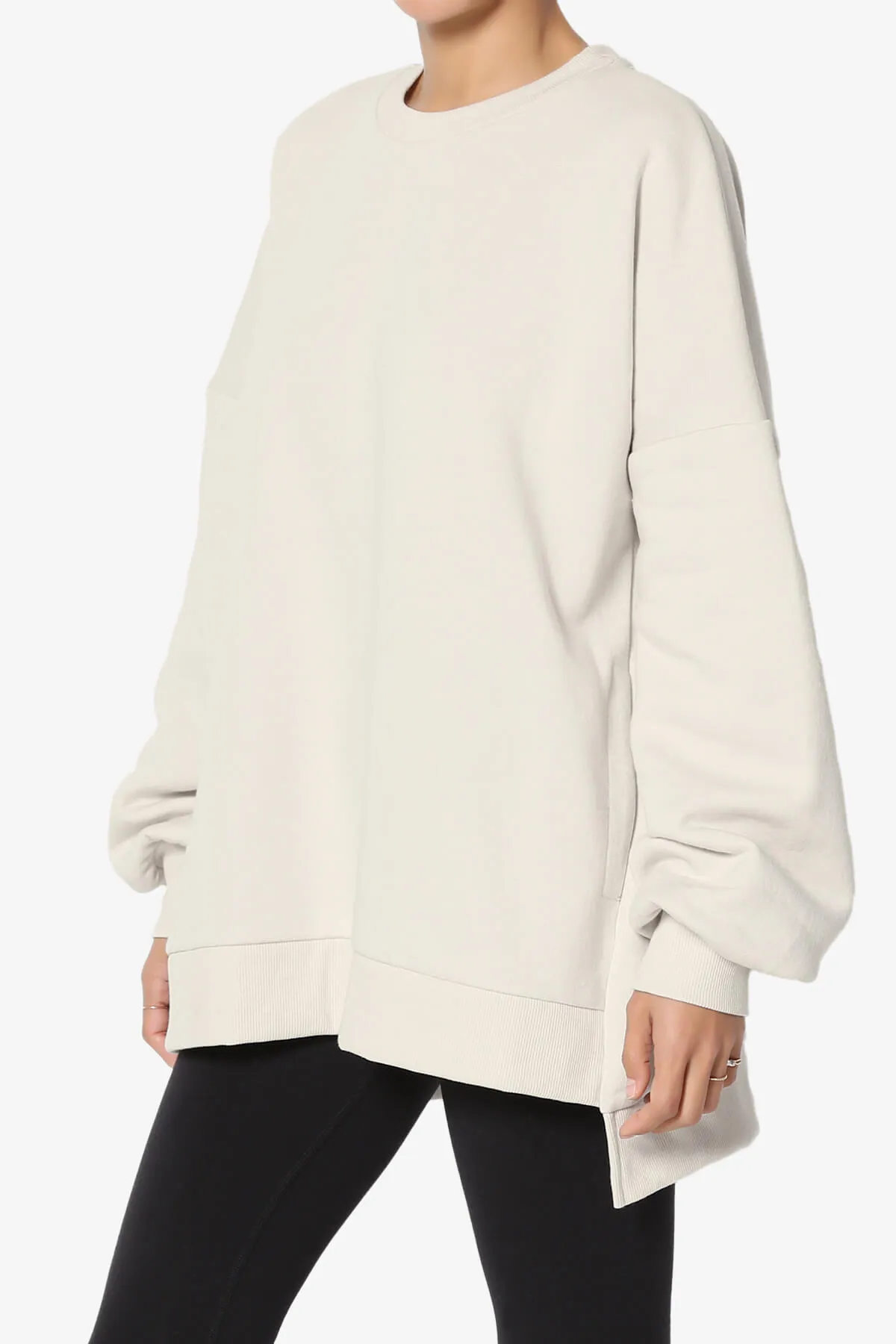Revel Hi-Low Boyfriend Sweatshirts PLUS