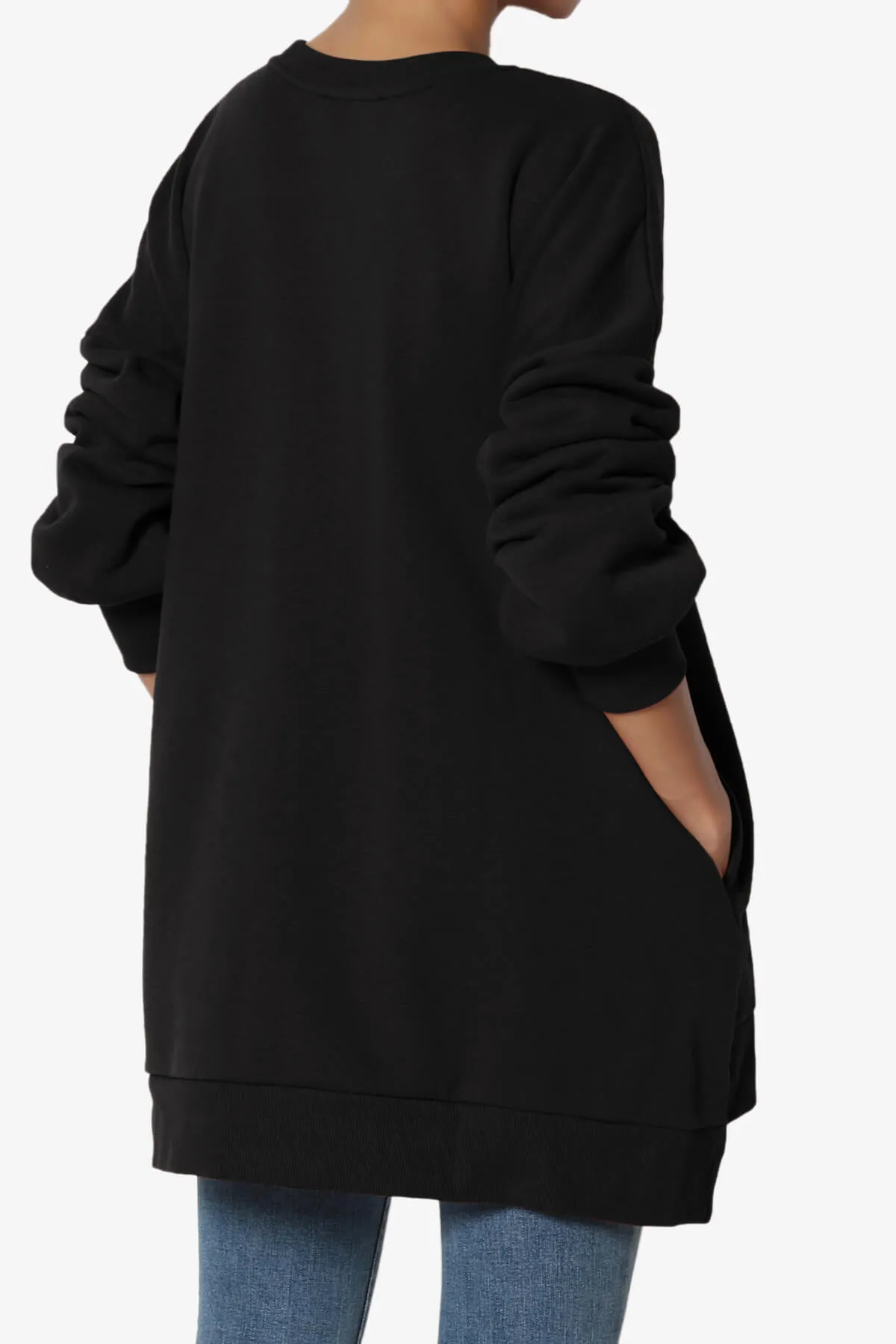 Revel Hi-Low Boyfriend Sweatshirts PLUS