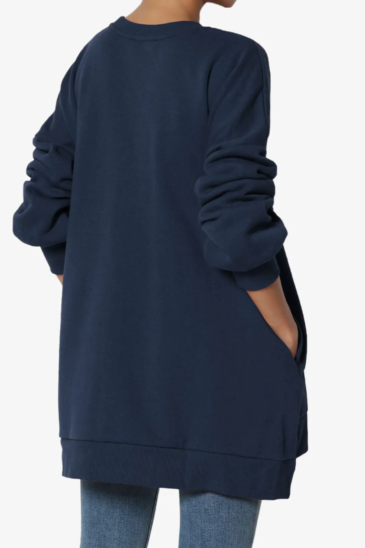 Revel Hi-Low Boyfriend Sweatshirts PLUS