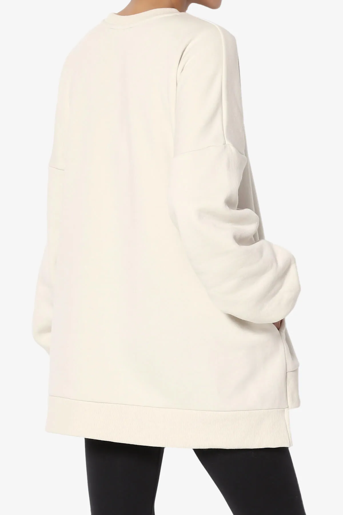 Revel Hi-Low Boyfriend Sweatshirts PLUS