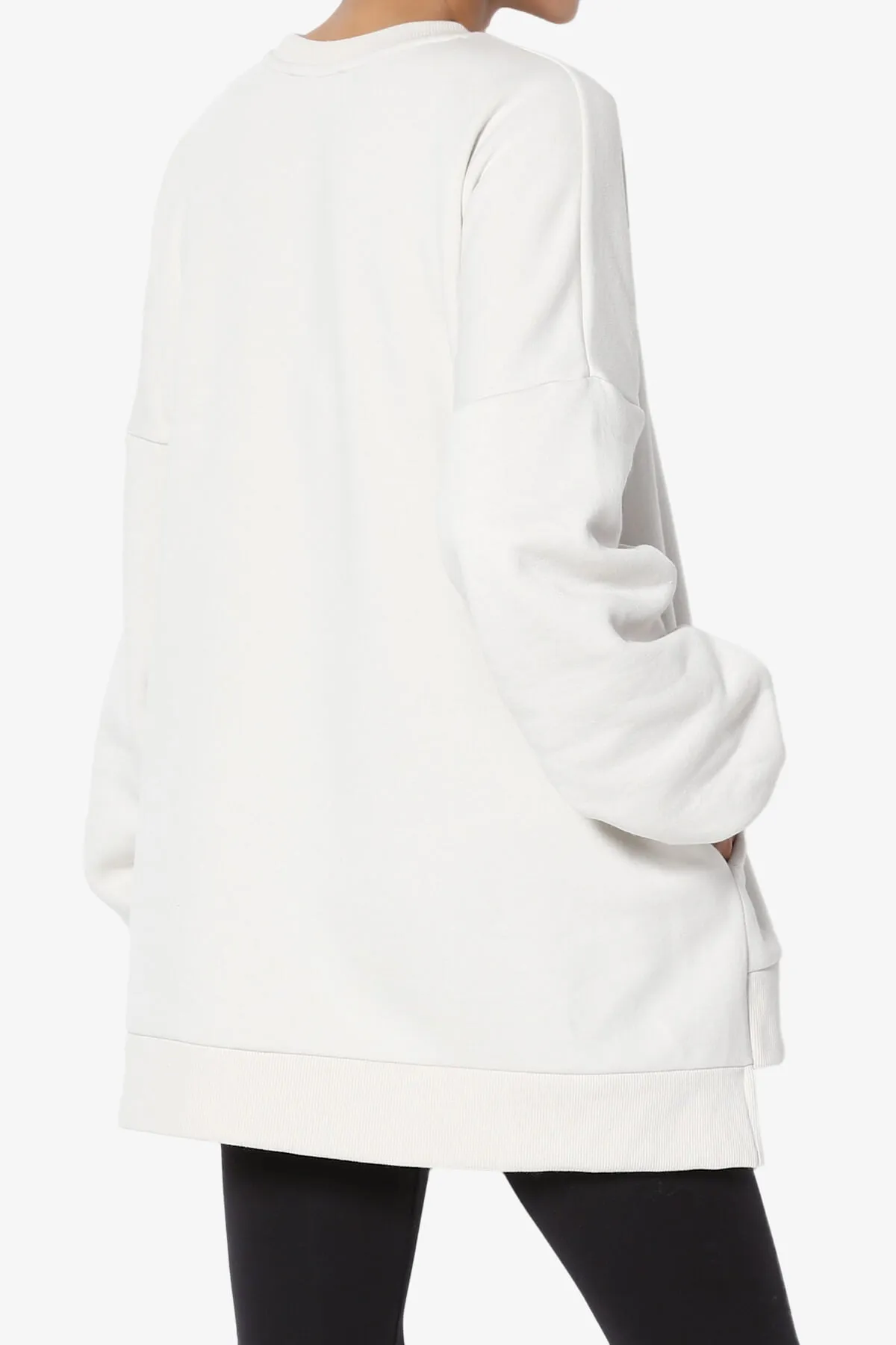 Revel Hi-Low Boyfriend Sweatshirts PLUS