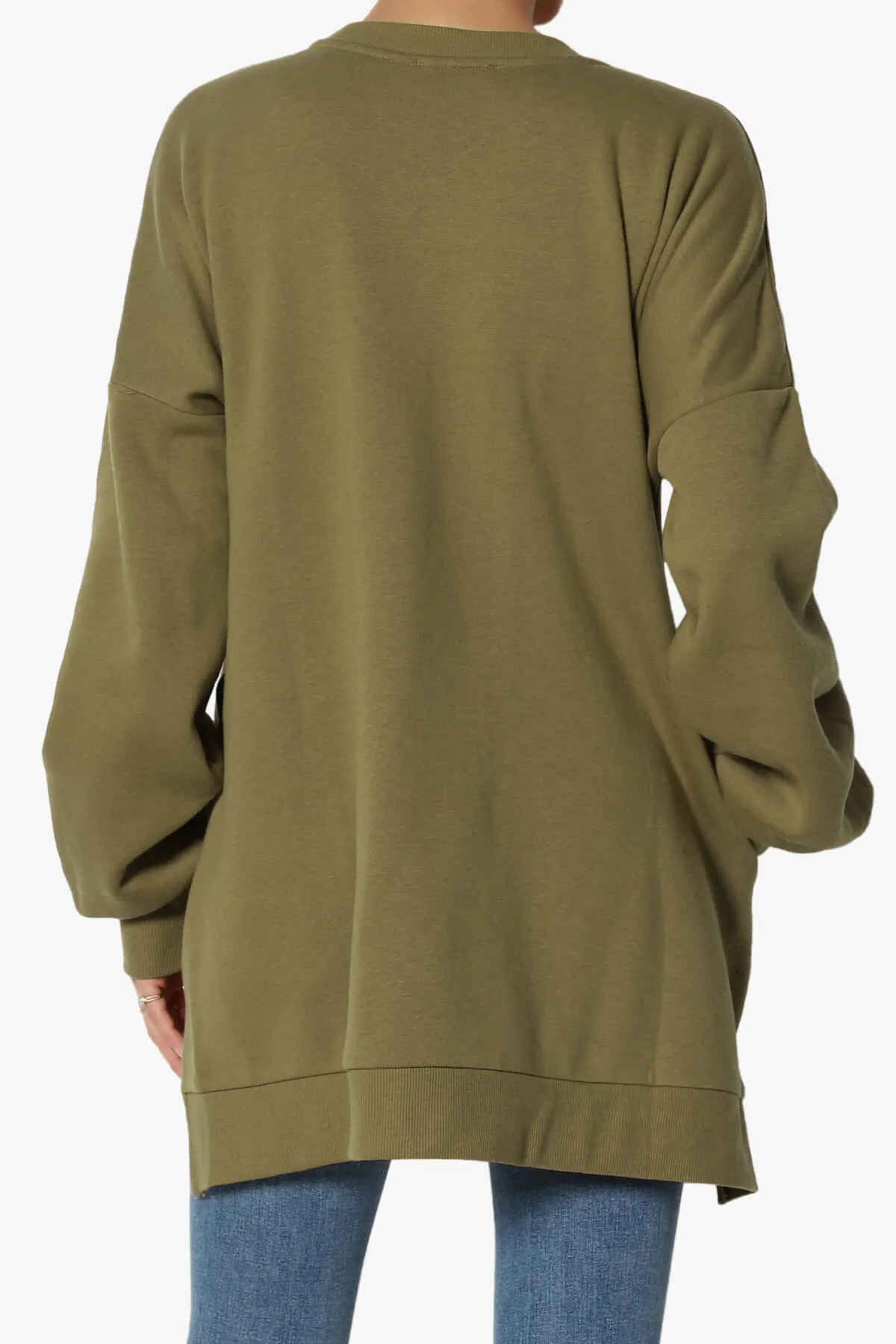 Revel Hi-Low Boyfriend Sweatshirts PLUS