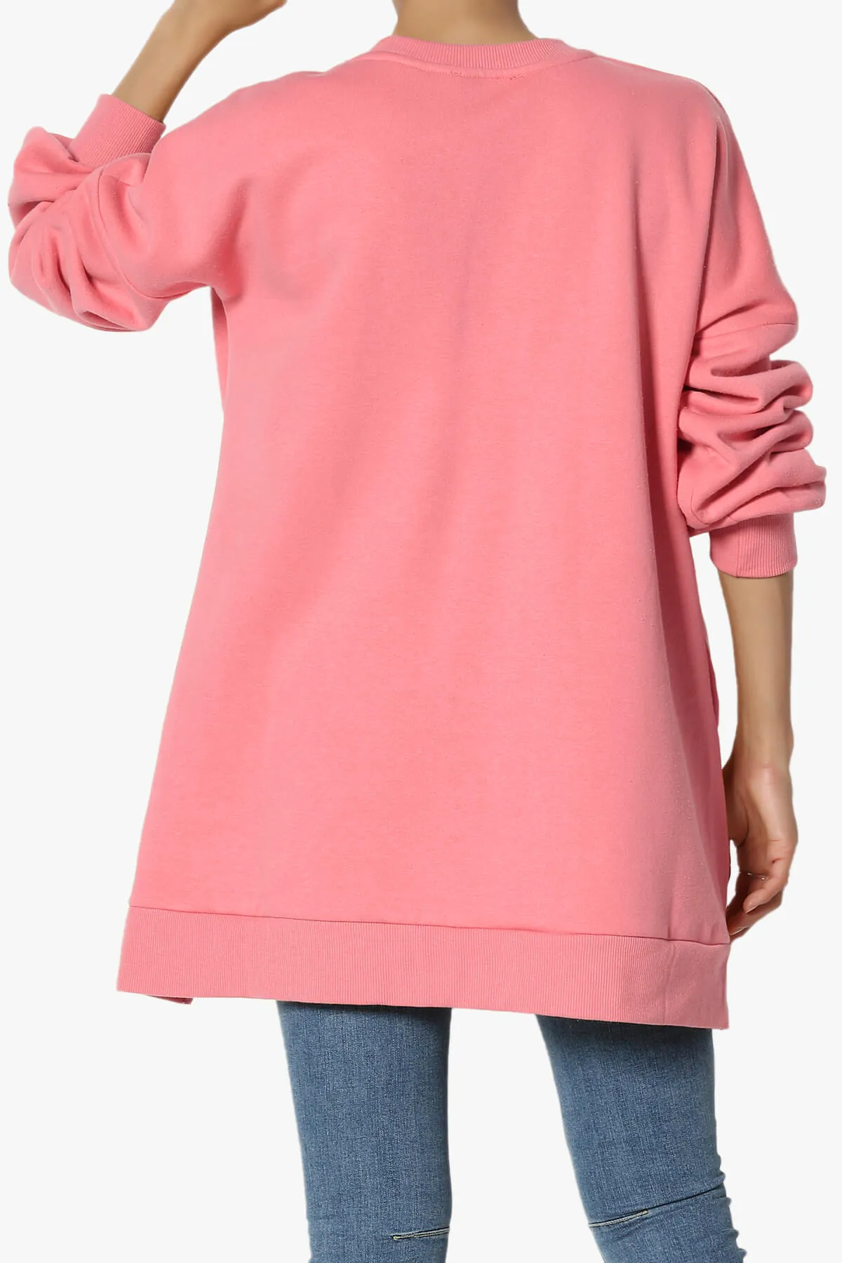 Revel Hi-Low Boyfriend Sweatshirts PLUS