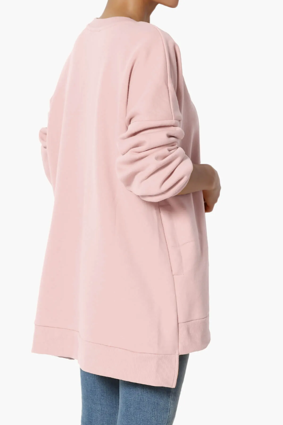 Revel Hi-Low Boyfriend Sweatshirts PLUS