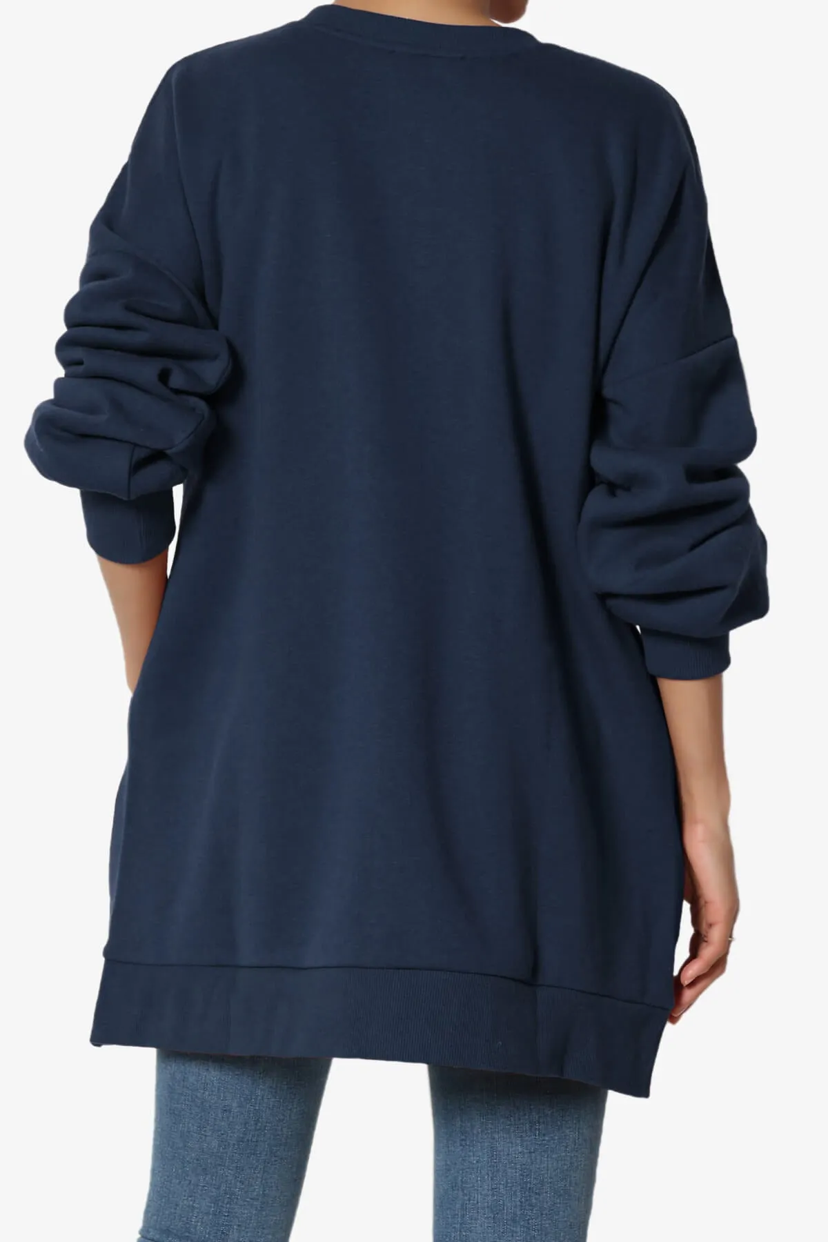 Revel Hi-Low Boyfriend Sweatshirts PLUS
