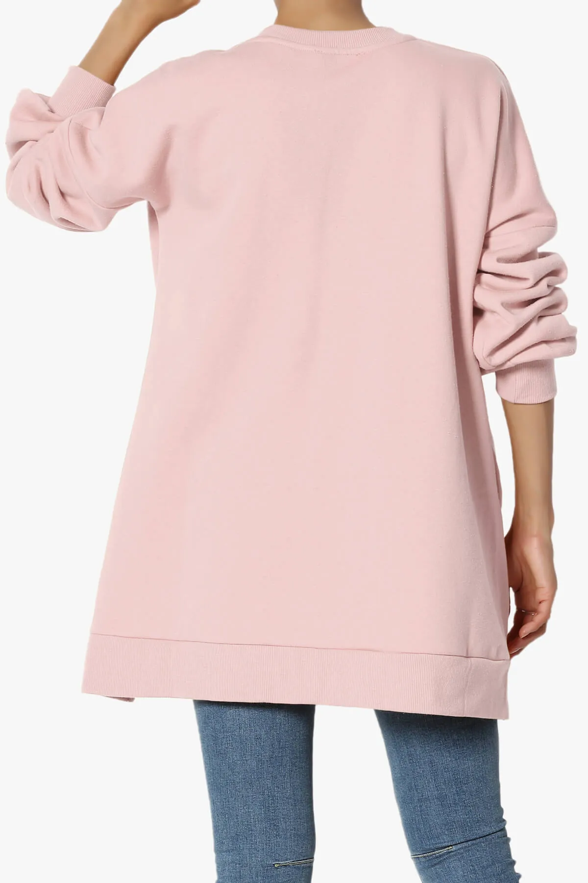 Revel Hi-Low Boyfriend Sweatshirts PLUS