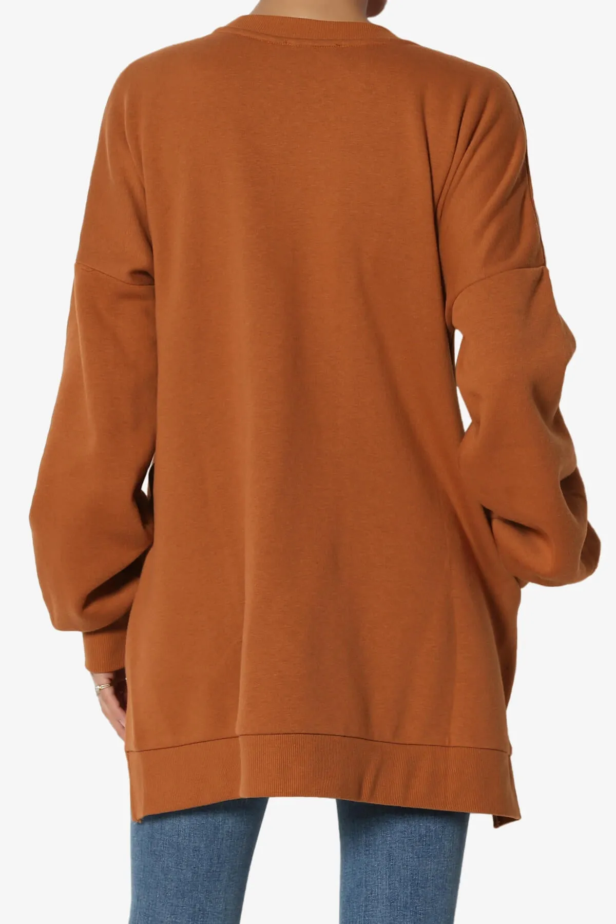 Revel Hi-Low Boyfriend Sweatshirts PLUS