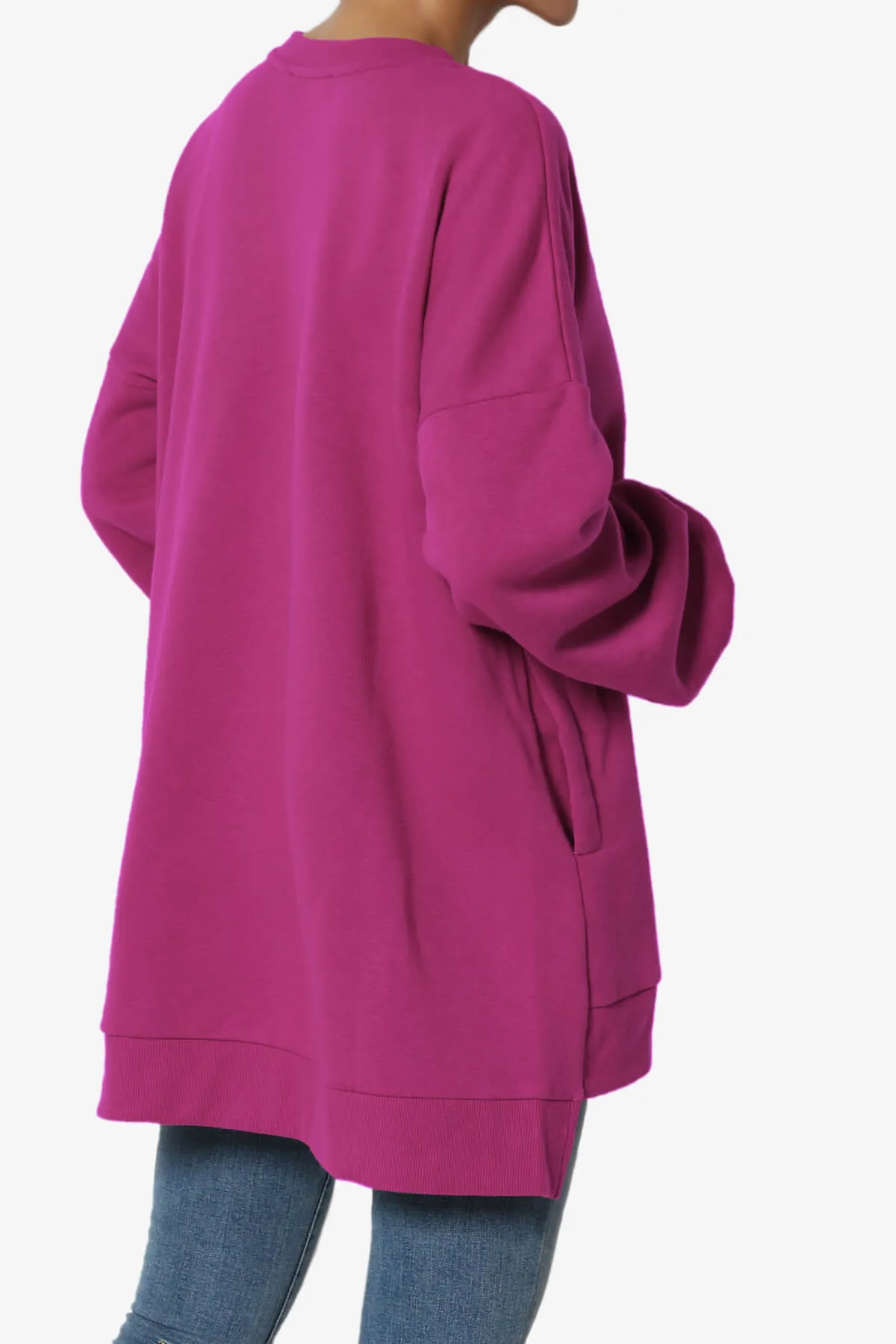 Revel Hi-Low Boyfriend Sweatshirts PLUS