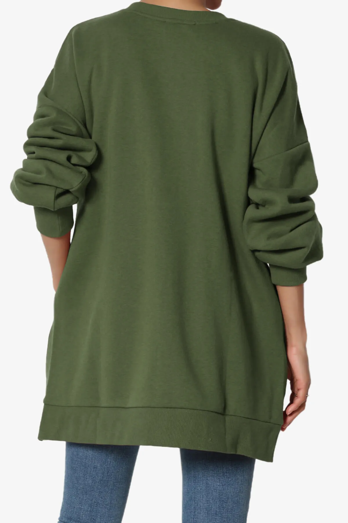 Revel Hi-Low Boyfriend Sweatshirts PLUS