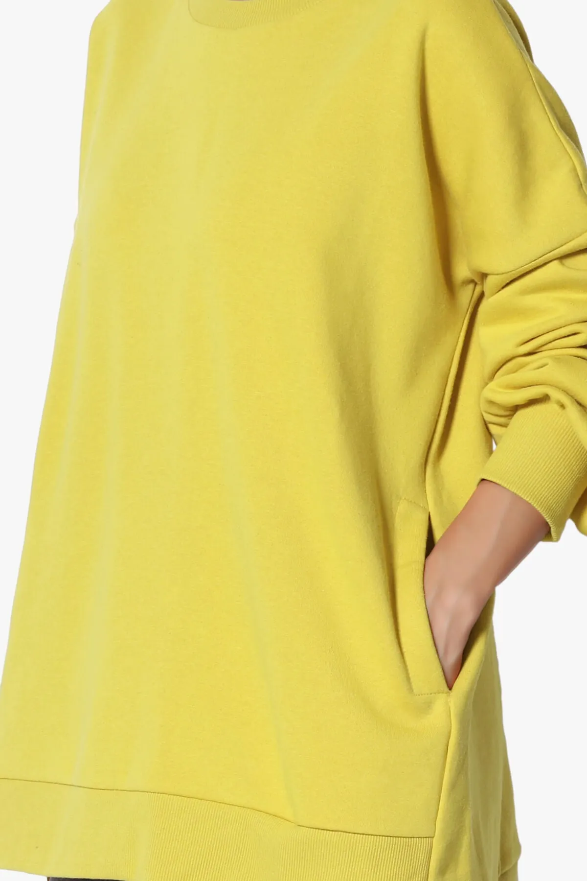 Revel Hi-Low Boyfriend Sweatshirts PLUS