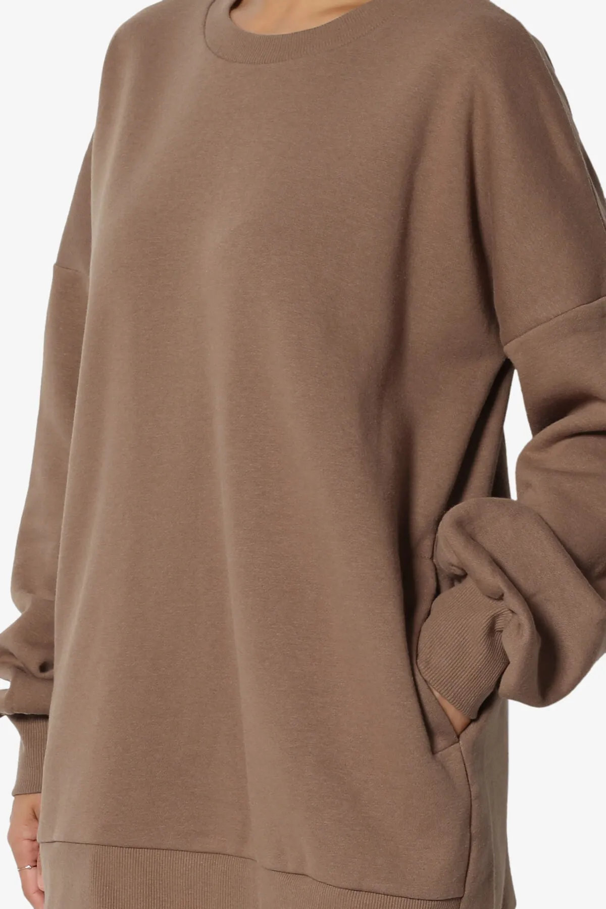 Revel Hi-Low Boyfriend Sweatshirts PLUS
