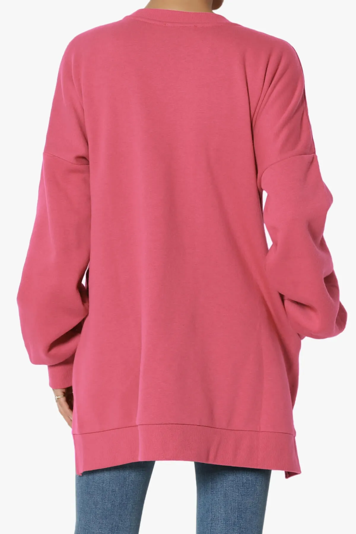 Revel Hi-Low Boyfriend Sweatshirts PLUS