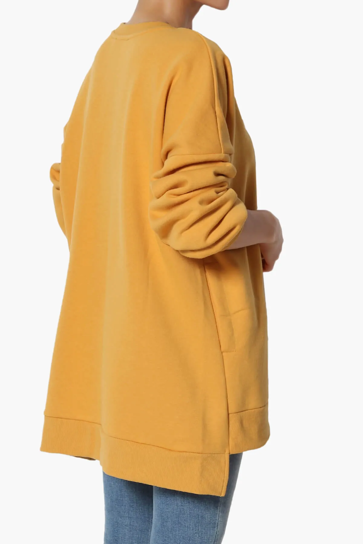 Revel Hi-Low Boyfriend Sweatshirts PLUS