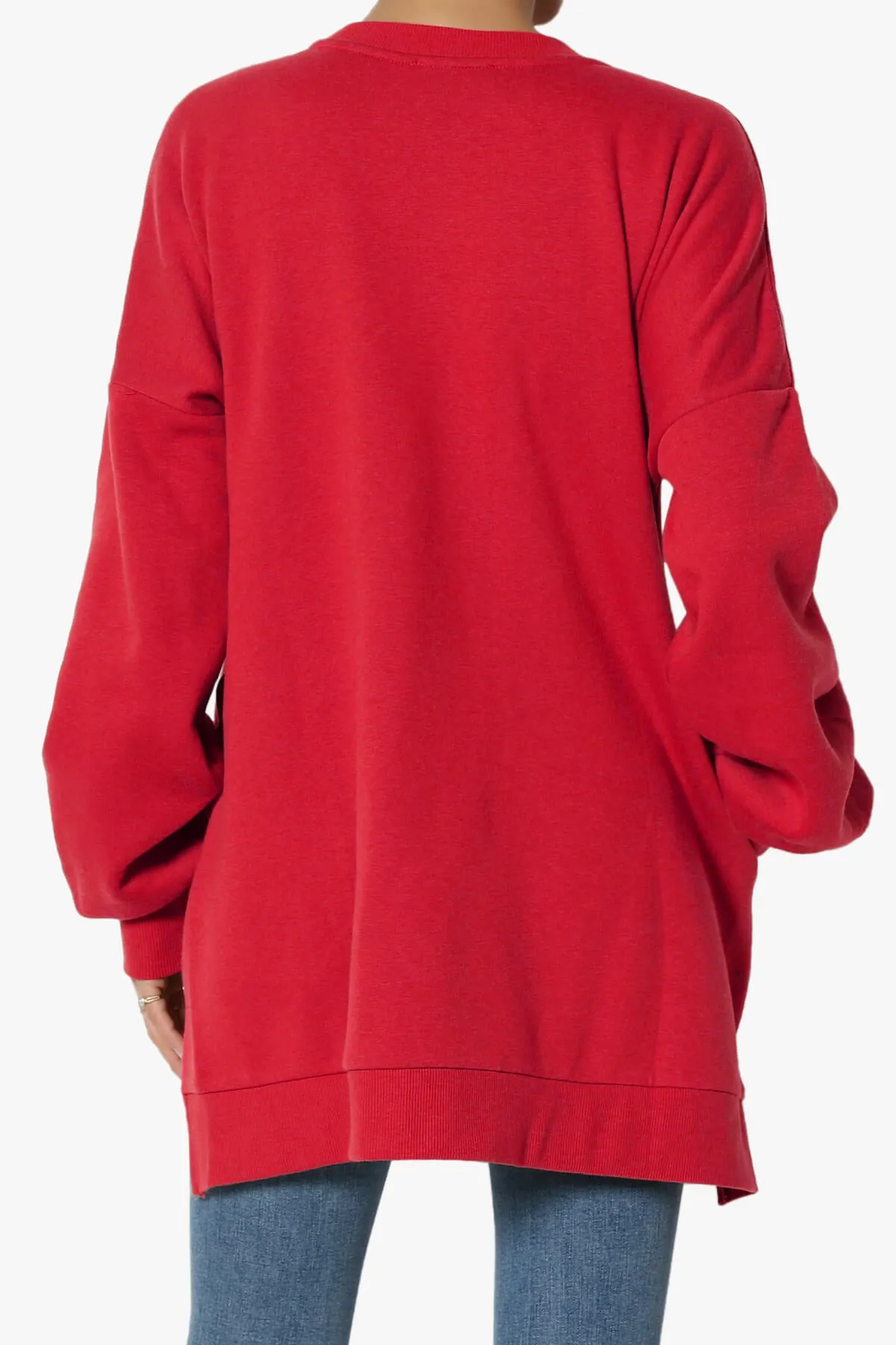 Revel Hi-Low Boyfriend Sweatshirts PLUS