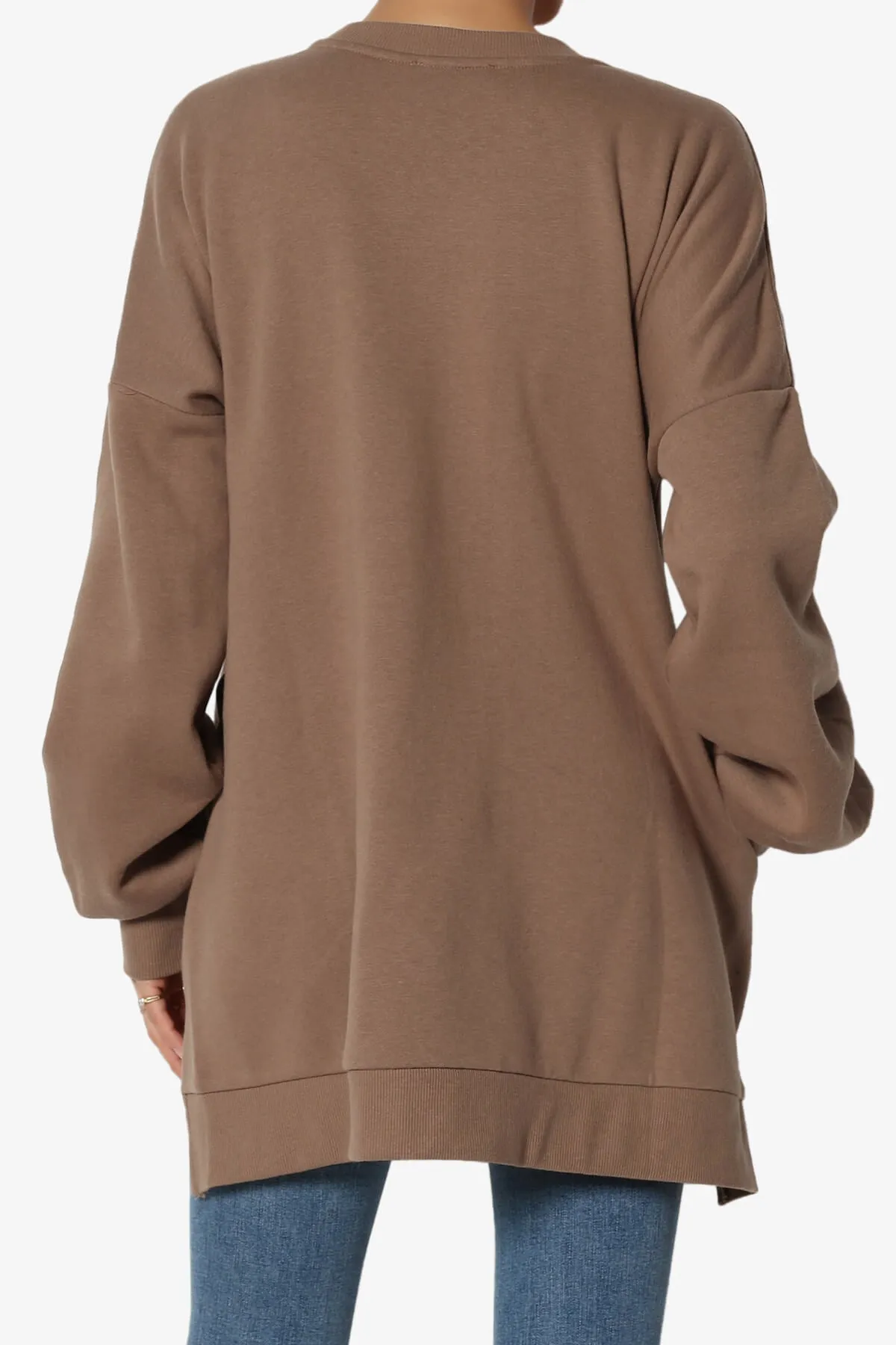Revel Hi-Low Boyfriend Sweatshirts PLUS